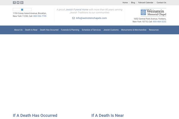 weinsteinchapels.com site used Weinsteinchapels-child