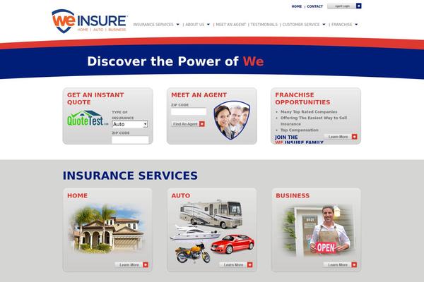 weinsuregroup.com site used We-insure-wp