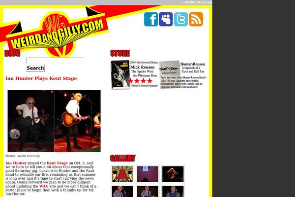 weirdandgilly.com site used Mainman
