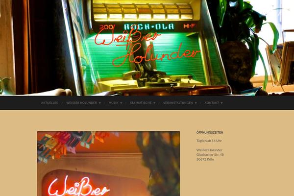 Hemingway theme site design template sample