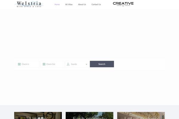 Wprentals theme site design template sample