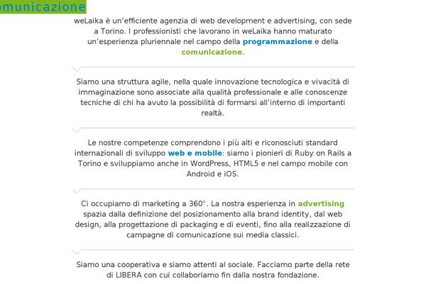 welaika.com site used Wecom15