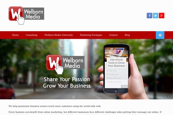 welbornmedia.com site used Welbornmedia