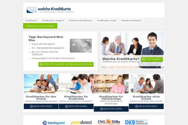 welche-kreditkarte.info site used Kreditkarte