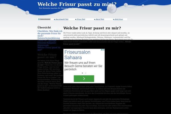 welchefrisurpasstzumir.net site used Modern Blue Style