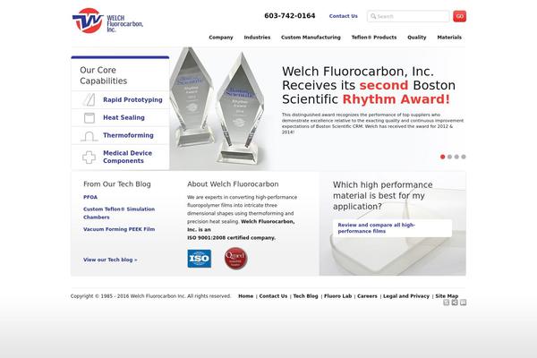 welchfluorocarbon.com site used Welch