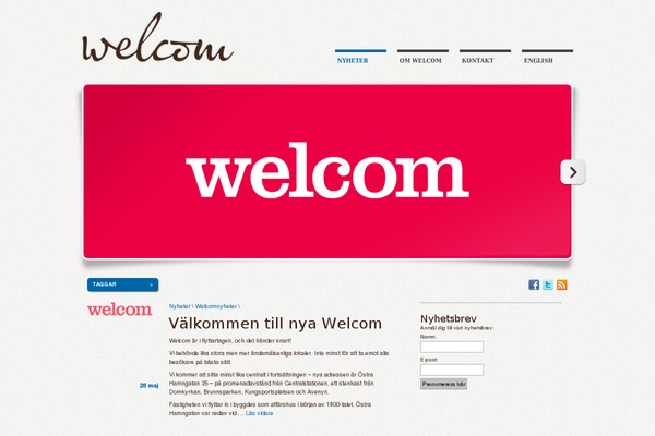 welcom.se site used Welcom