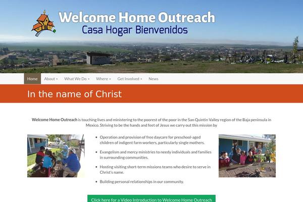 welcomehomeoutreach.org site used Pro-who