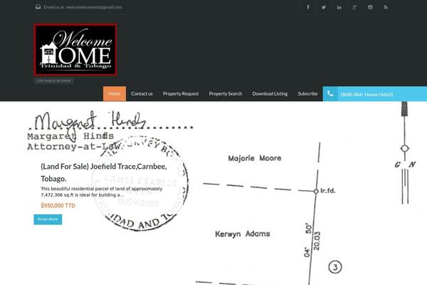 Realhomes Theme theme site design template sample