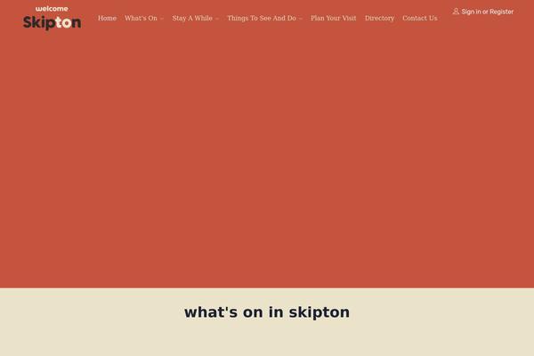 welcometoskipton.com site used Listdo-child