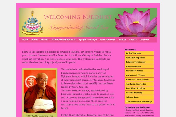 welcomingbuddhist.org site used Wb_ten