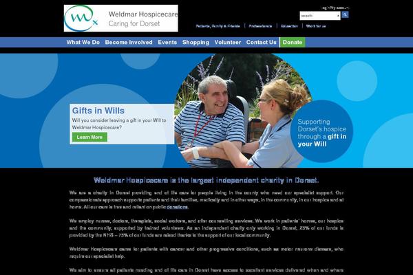weld-hospice.org.uk site used Weldmar