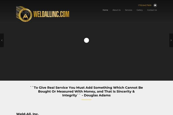 weldallinc.com site used Construction