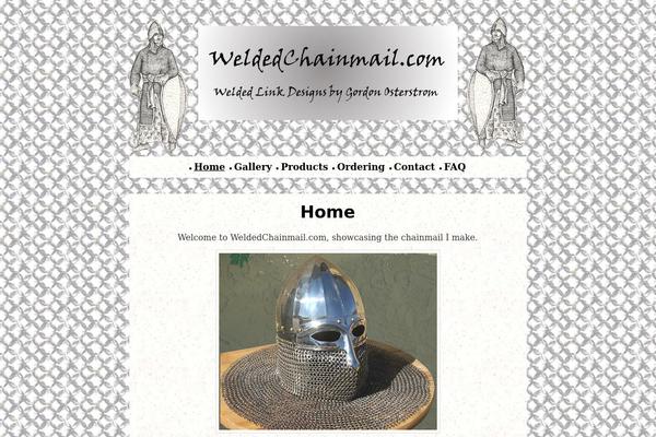 weldedchainmail.com site used Wcm