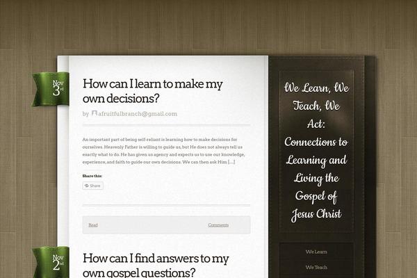 welearnweteachweact.com site used Leatherbound_green