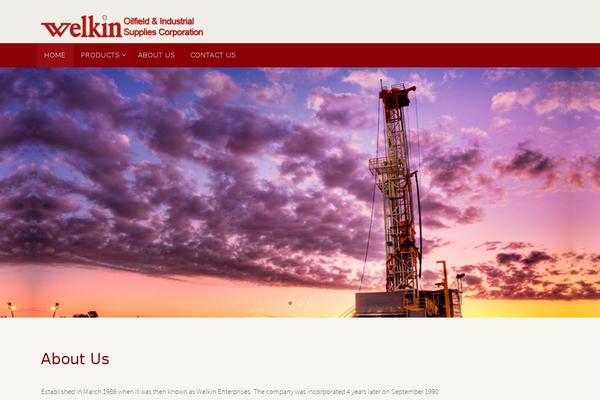 welkinoilfield.com site used Nirvana