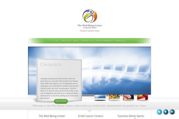 SimplePress theme site design template sample