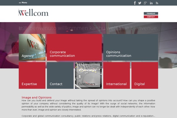 wellcom.eu site used Wellcom