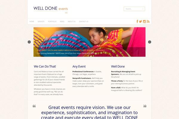 WDE WordPress theme, websites list used WDE theme WDE theme websites examples