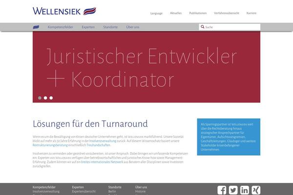 wellensiek.com site used Mediabull1