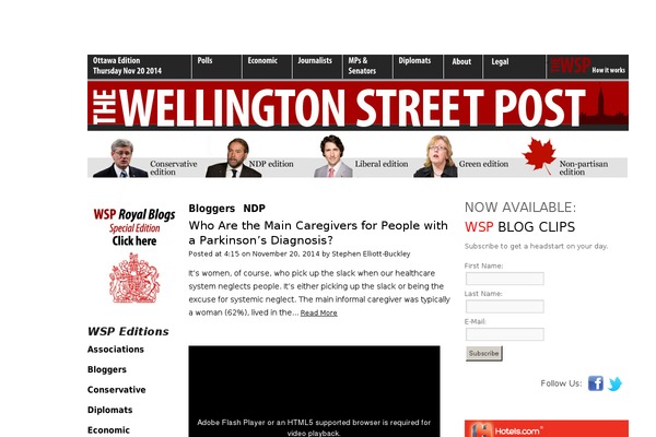 wellingtonstpost.com site used Wellingtonstreetpost