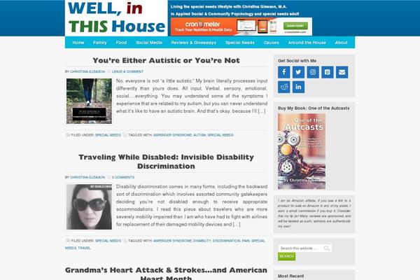 Blogus theme site design template sample