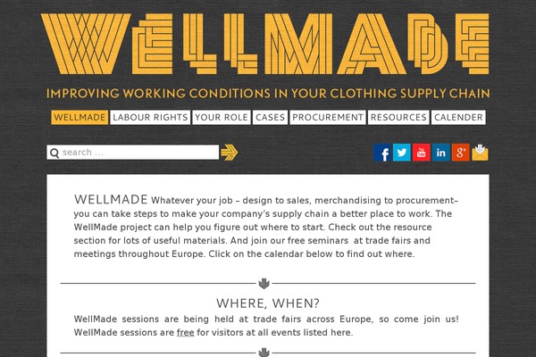 wellmade.org site used Wellmade