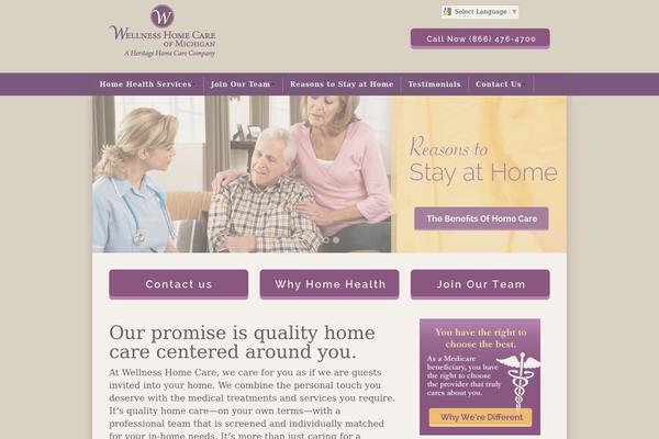 wellness-homecare.com site used Wellness-homecare