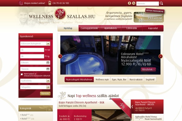 wellness-szallas.hu site used Lagom