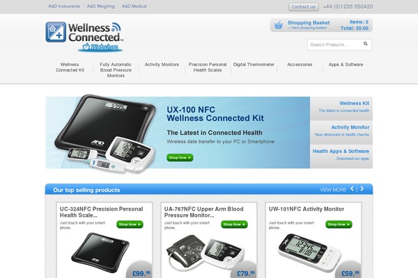 wellnessconnected.co.uk site used Minimal2