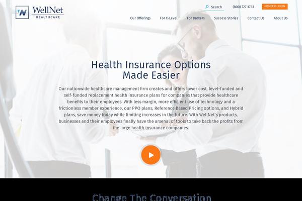 wellnet.com site used Wellnet