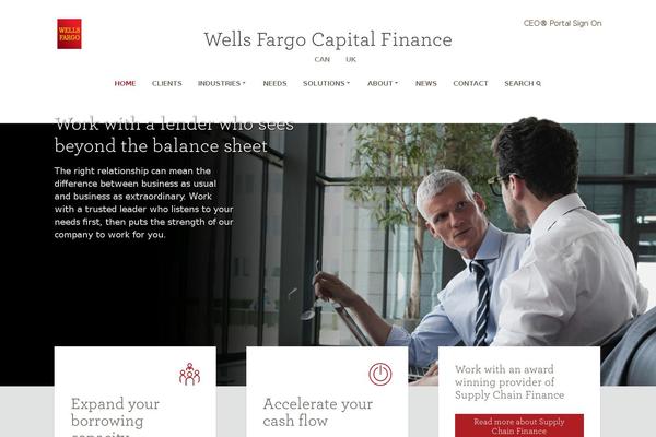 wellsfargocapitalfinance.com site used Wfcf