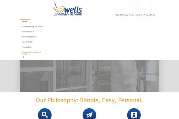wellsrx.com site used Wavo-child