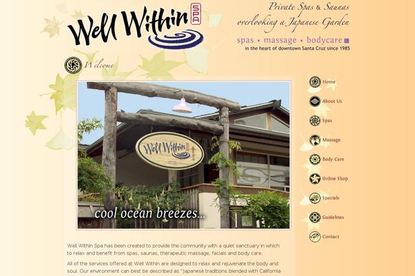 wellwithinspa.com site used Wellwithin