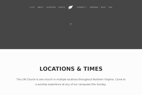 welovechurch.com site used Tlc-2107