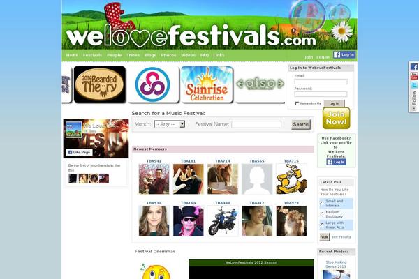 welovefestivals.com site used Cloudland