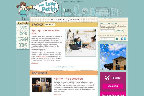 weloveperth.net.au site used Weloveperth