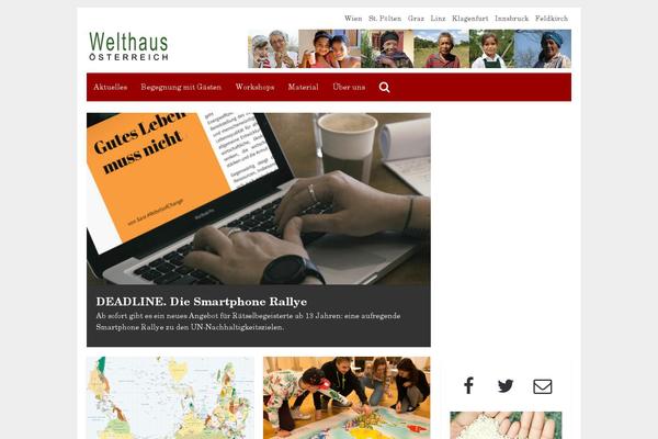 welthaus.at site used Welthaus_theme