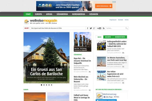 weltreise-magazin.com site used Weltreisemagazin