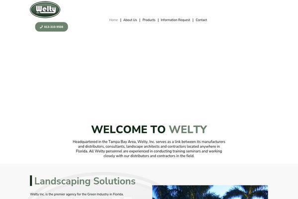 weltyinc.com site used Welty