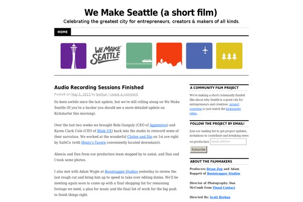 Coraline theme site design template sample