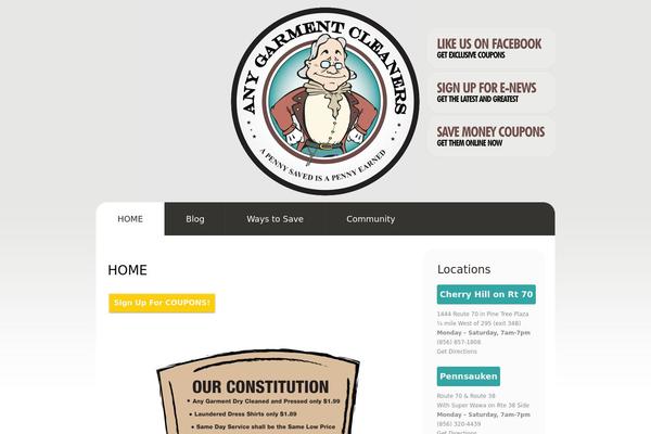 wemeananygarment.com site used Theme1086