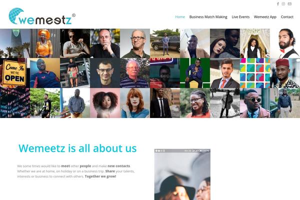 wemeetz.com site used Wemeetz