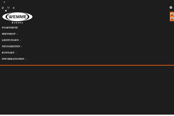 Site using WooCommerce plugin