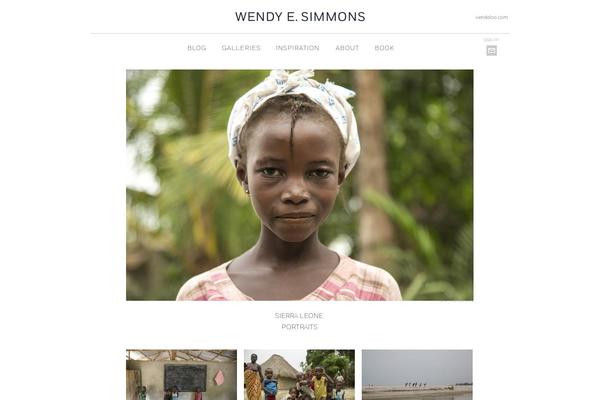 Wendy theme site design template sample