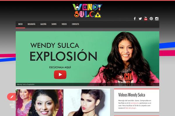 Wendy theme site design template sample