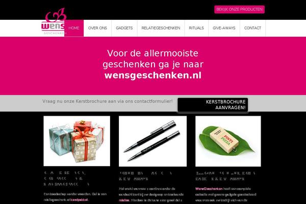 wensgeschenken.nl site used Wensgeschenken.nl