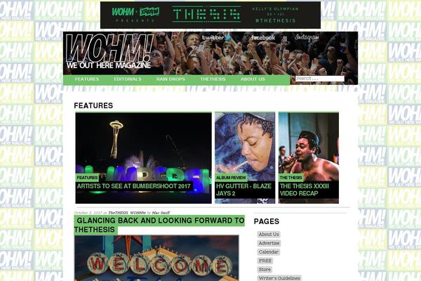IndieFest theme site design template sample