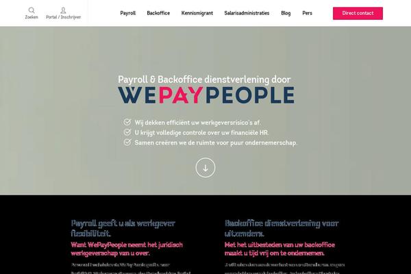 wepaypeople.nl site used Wepaypeople