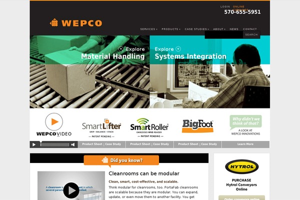 wepcoinc.com site used Wepco